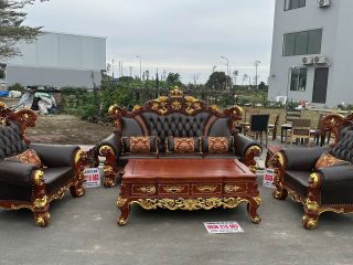 BỘ SOFA THE KING DÁT VÀNG 6 MÓN BỘ SOFA THE KING DÁT VÀNG 6 MÓN 12
