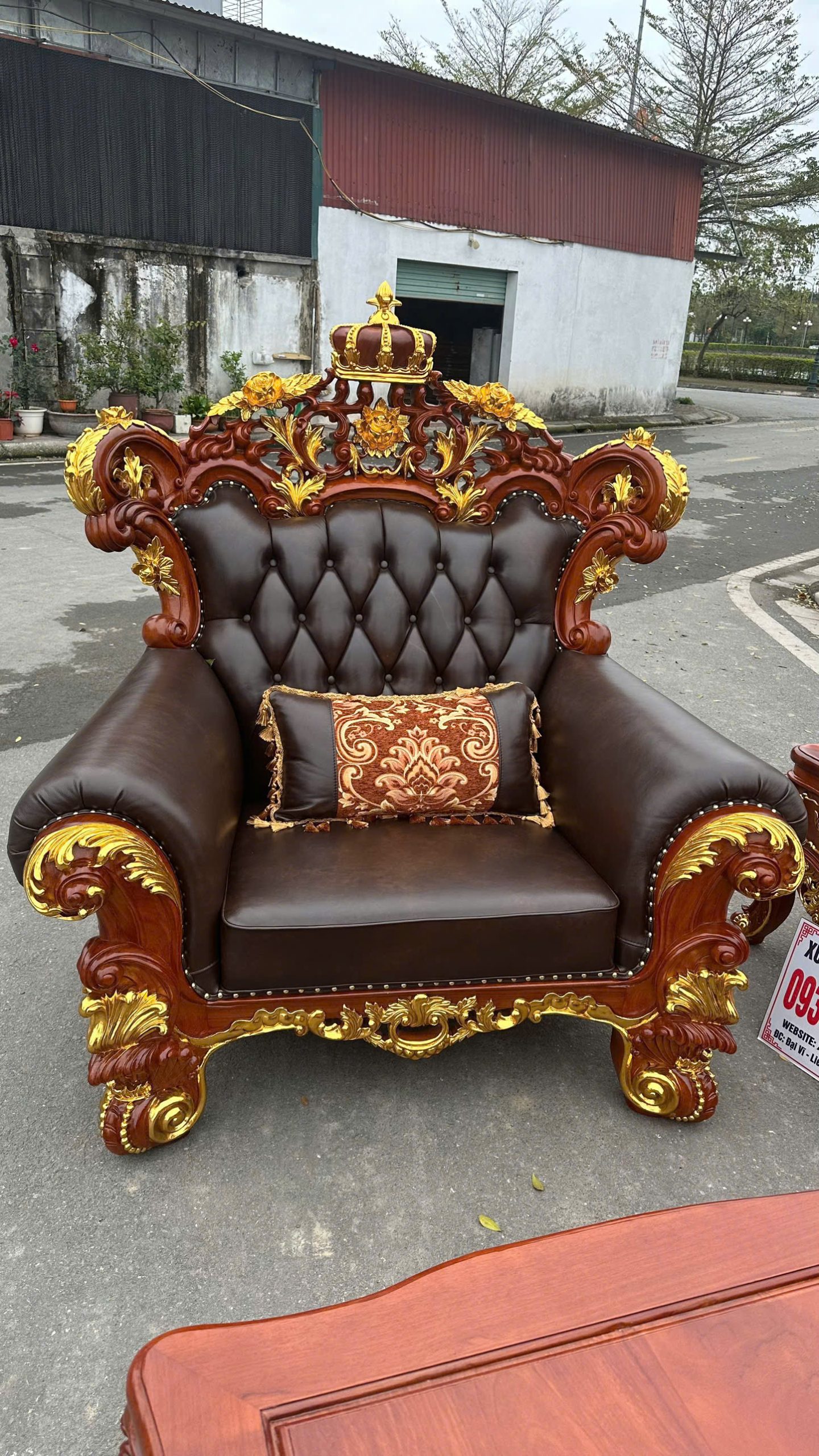 BỘ SOFA THE KING DÁT VÀNG 6 MÓN BỘ SOFA THE KING DÁT VÀNG 6 MÓN 24