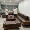 SOFA GÓC L GỖ HƯƠNG ĐÁ